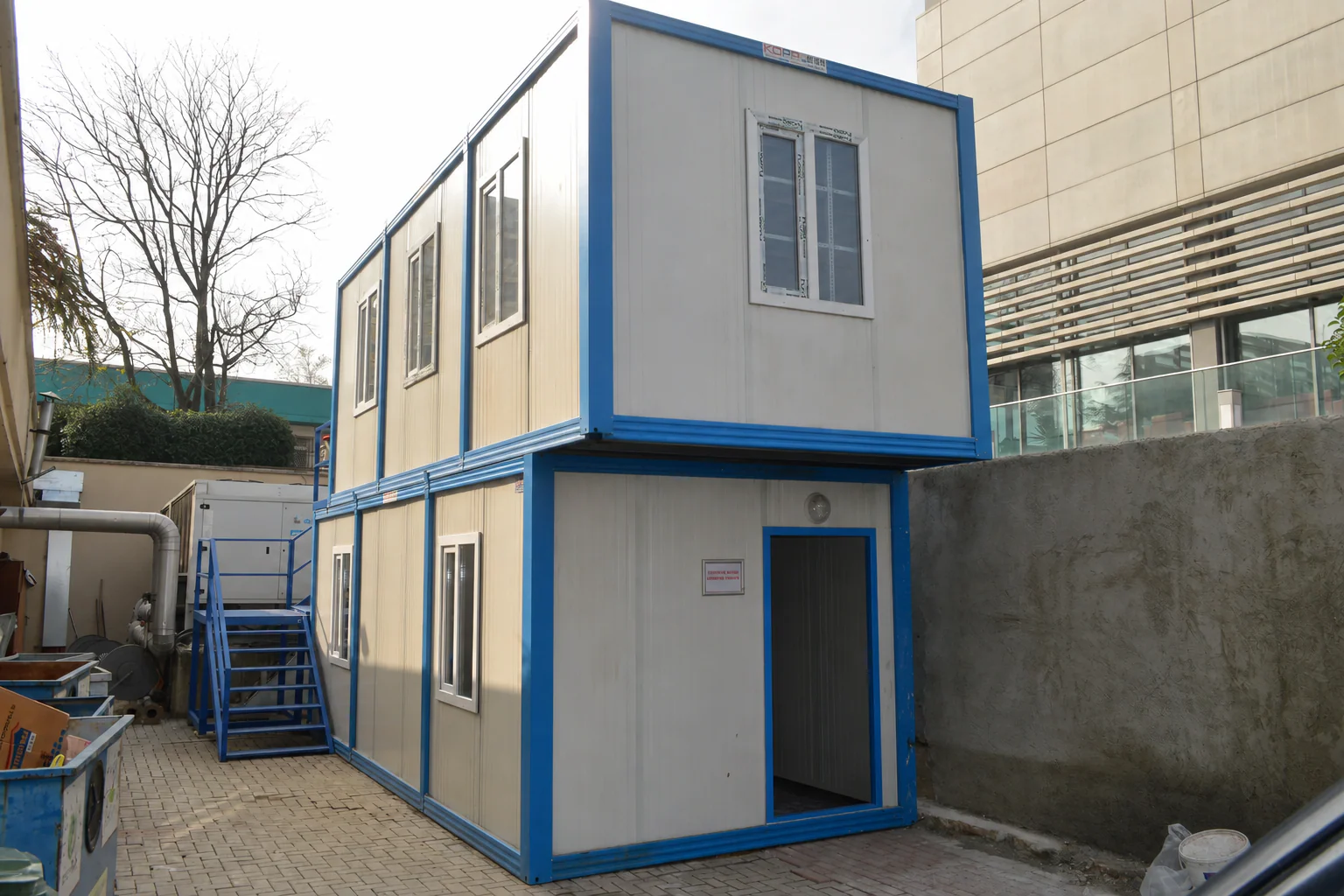 Ofis ve Şantiye Konteynerleri gerçek uygulama 4