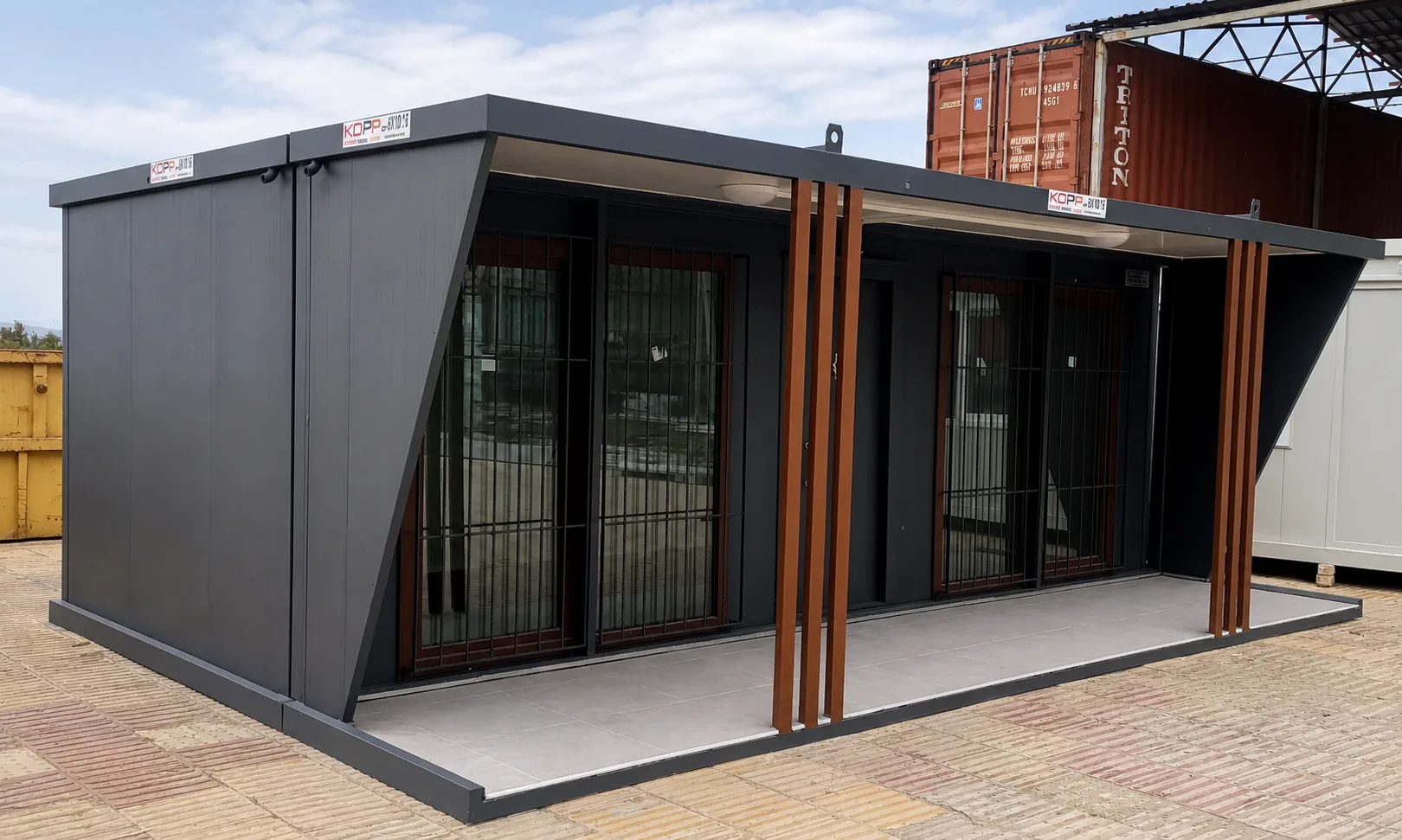 Prefabrik Evler gerçek uygulama 2