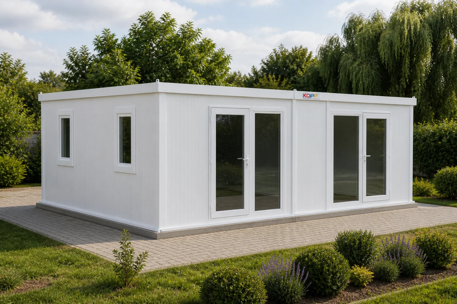 3 Odalı Banyolu Birleşimli Konteyner Ev 54 m²