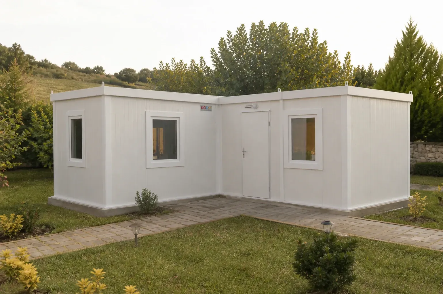 2 Odalı Birleşimli Konteyner Ev 30m2