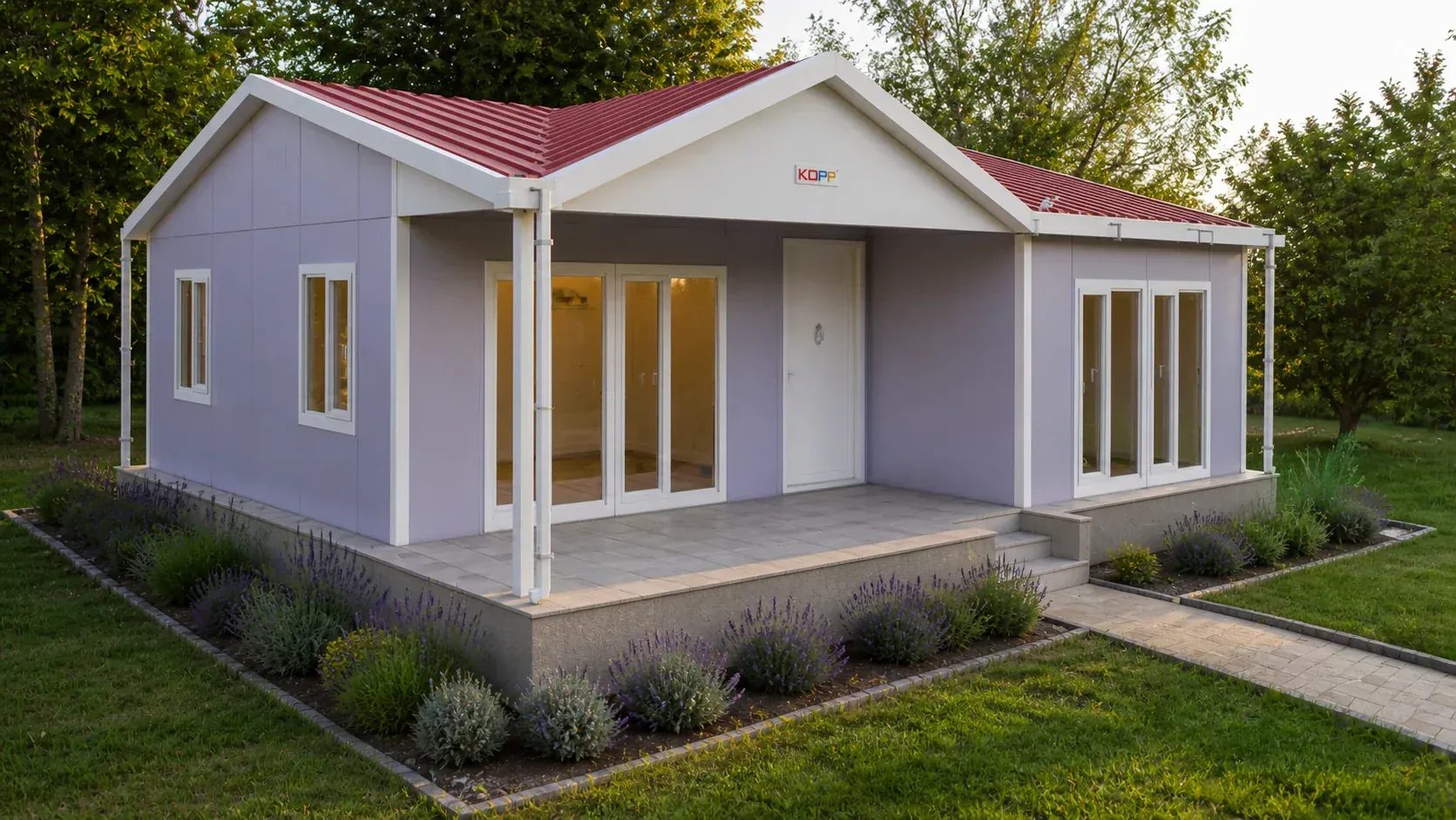 82 m² 2+1 Tek Katlı Çelik Konstrüksiyon Ev görseli 3