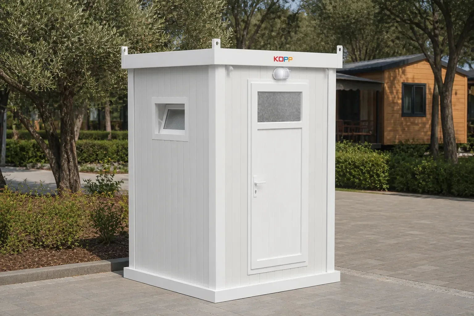 1,60 × 1,60 m Tek Kişilik Alaturka WC Kabini