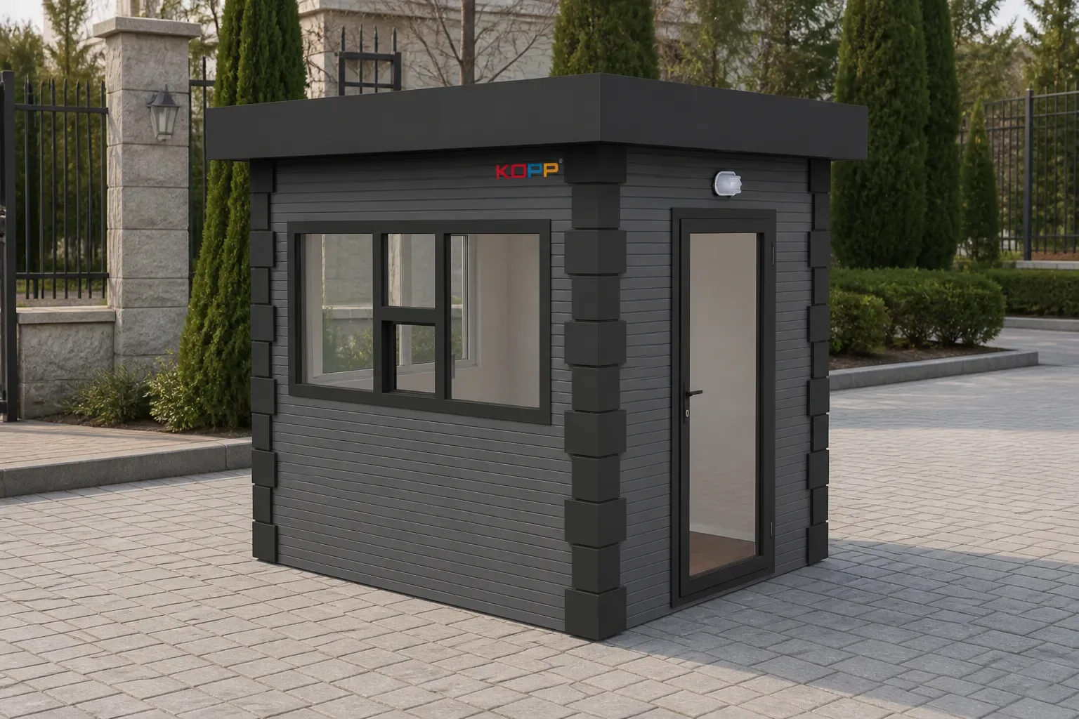 2,10 × 2,60 m Betopan Kaplamalı Metropol Kabin