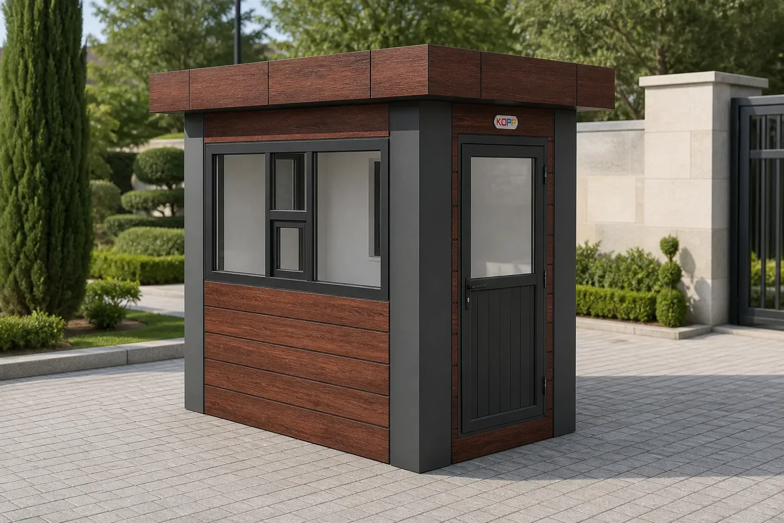 1,60 × 2,60 m Kompozit Kaplamalı Metropol Kabin