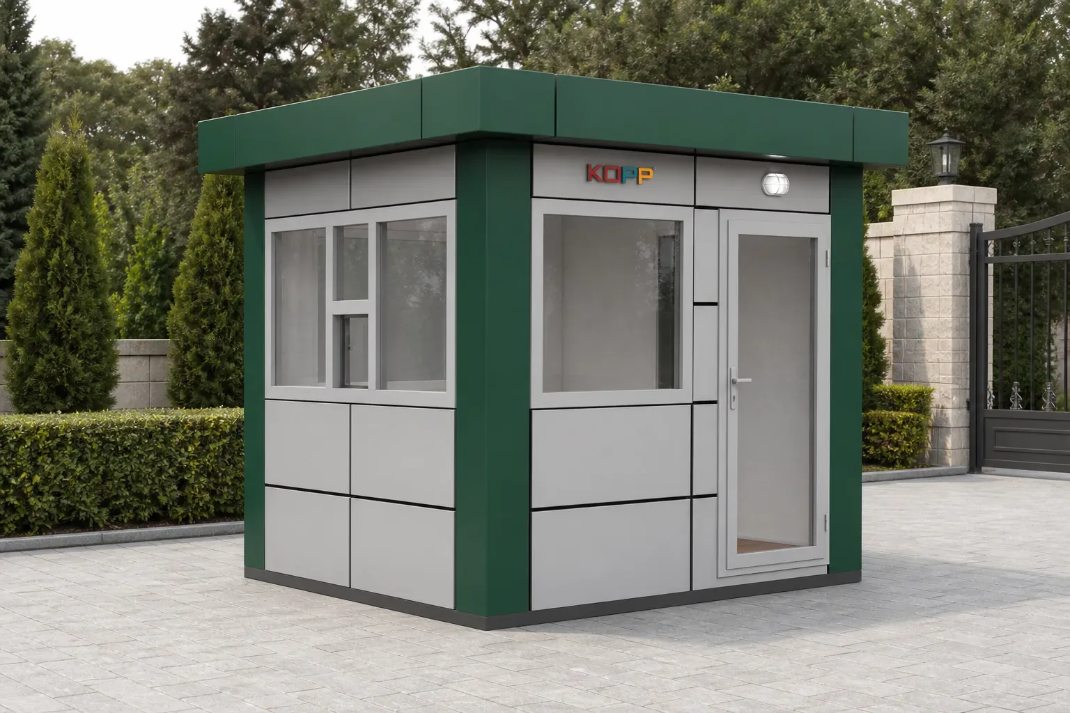 3,00 × 3,00 m Kompozit Kaplamalı Metropol Kabin