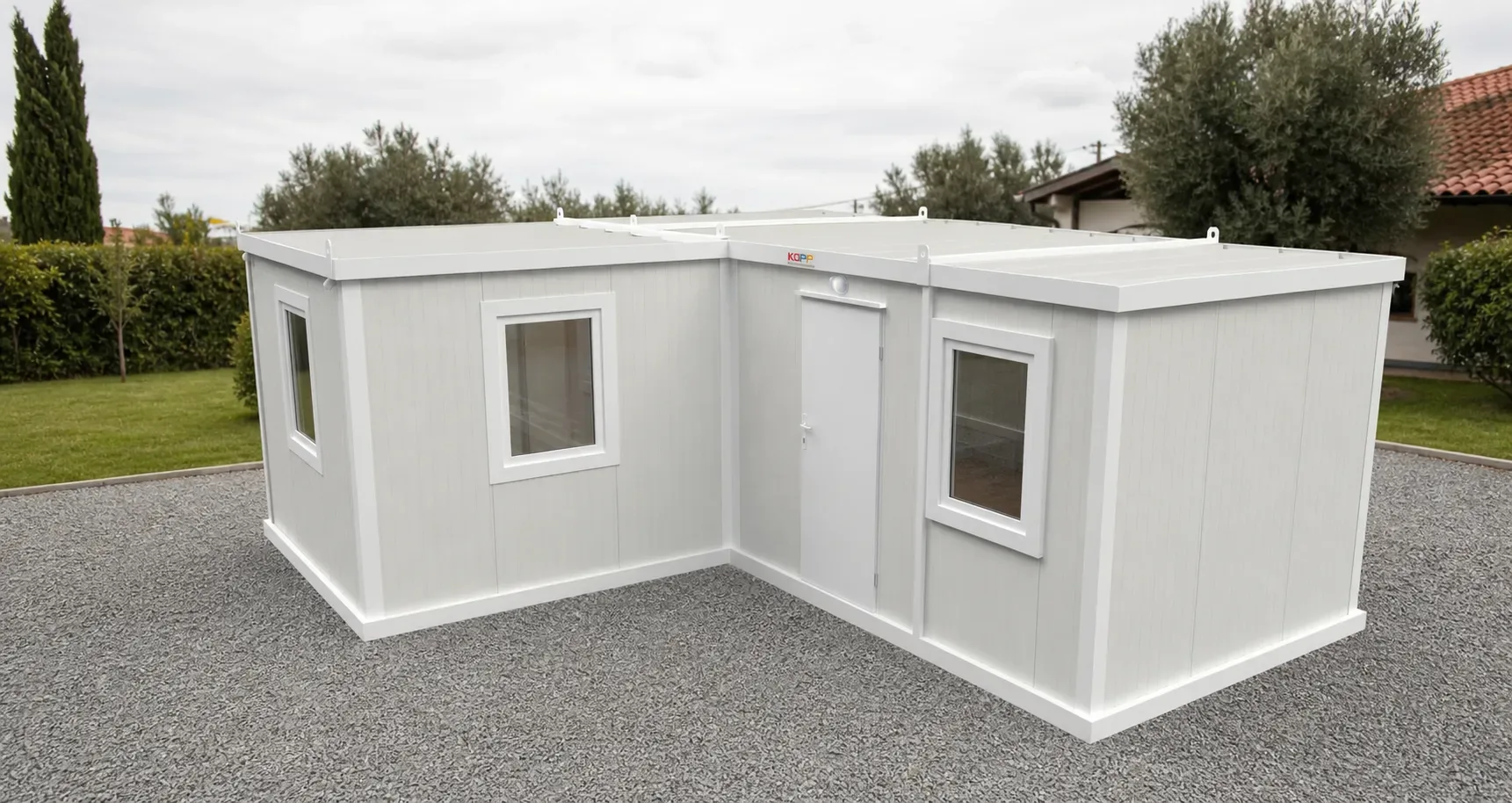 2 Odalı Birleşimli Konteyner Ev 30m2 görseli 2