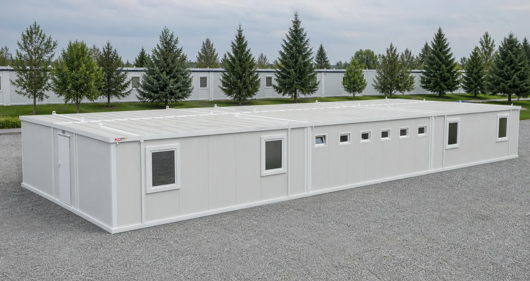 8 Odalı Yatakhane Konteyneri 168m2